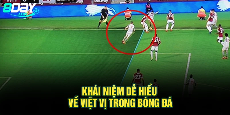 Khái niệm dễ hiểu về việt vị trong bóng đá
