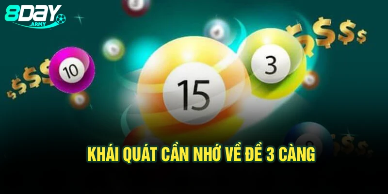 Khái quát cần nhớ về đề 3 càng